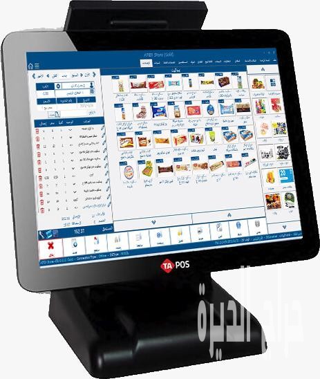 جهاز كاشير متكامل مع ميزان باركود