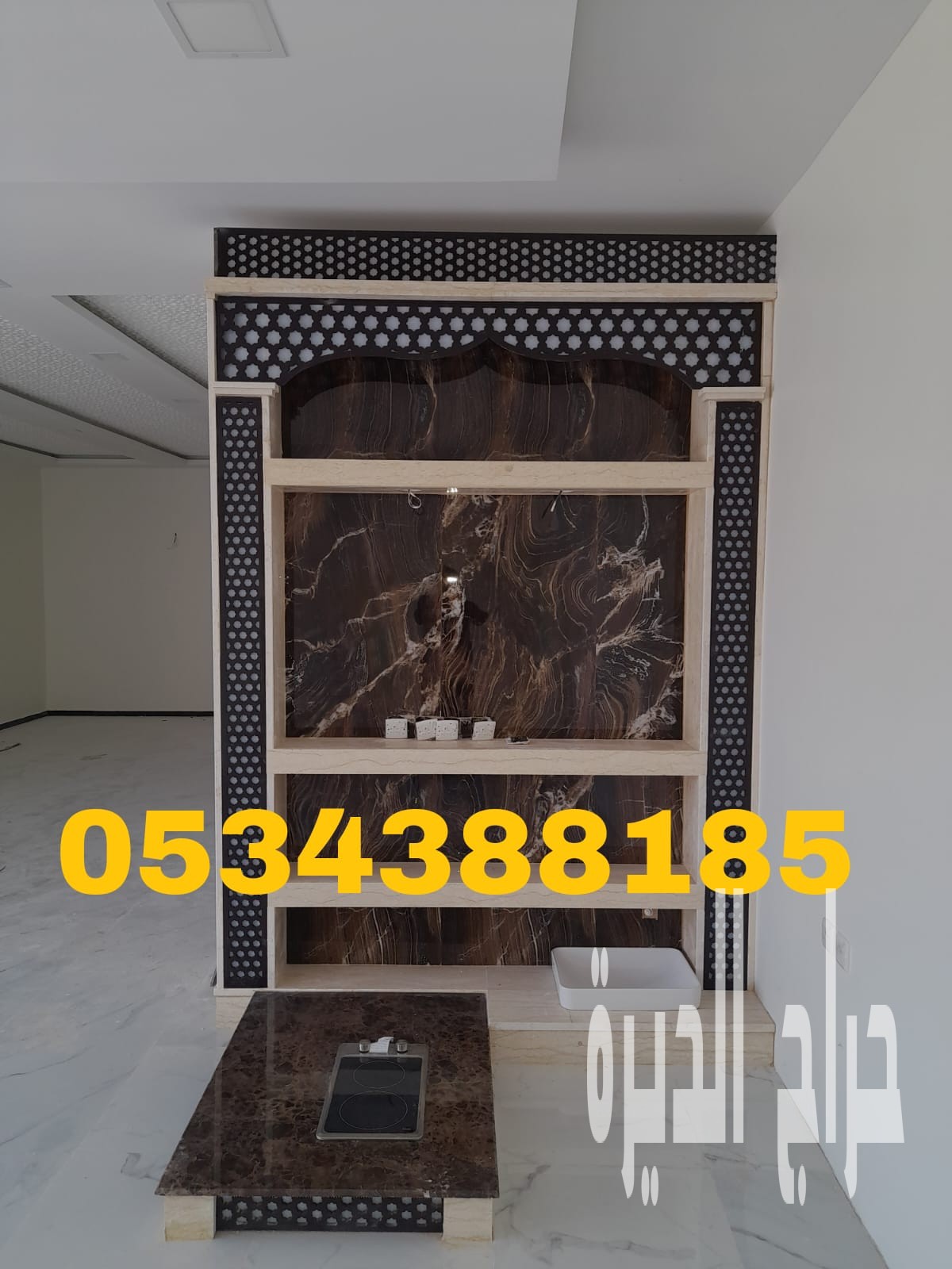 مشبات مجالس فخمة - تصميم مشب في الاحساء