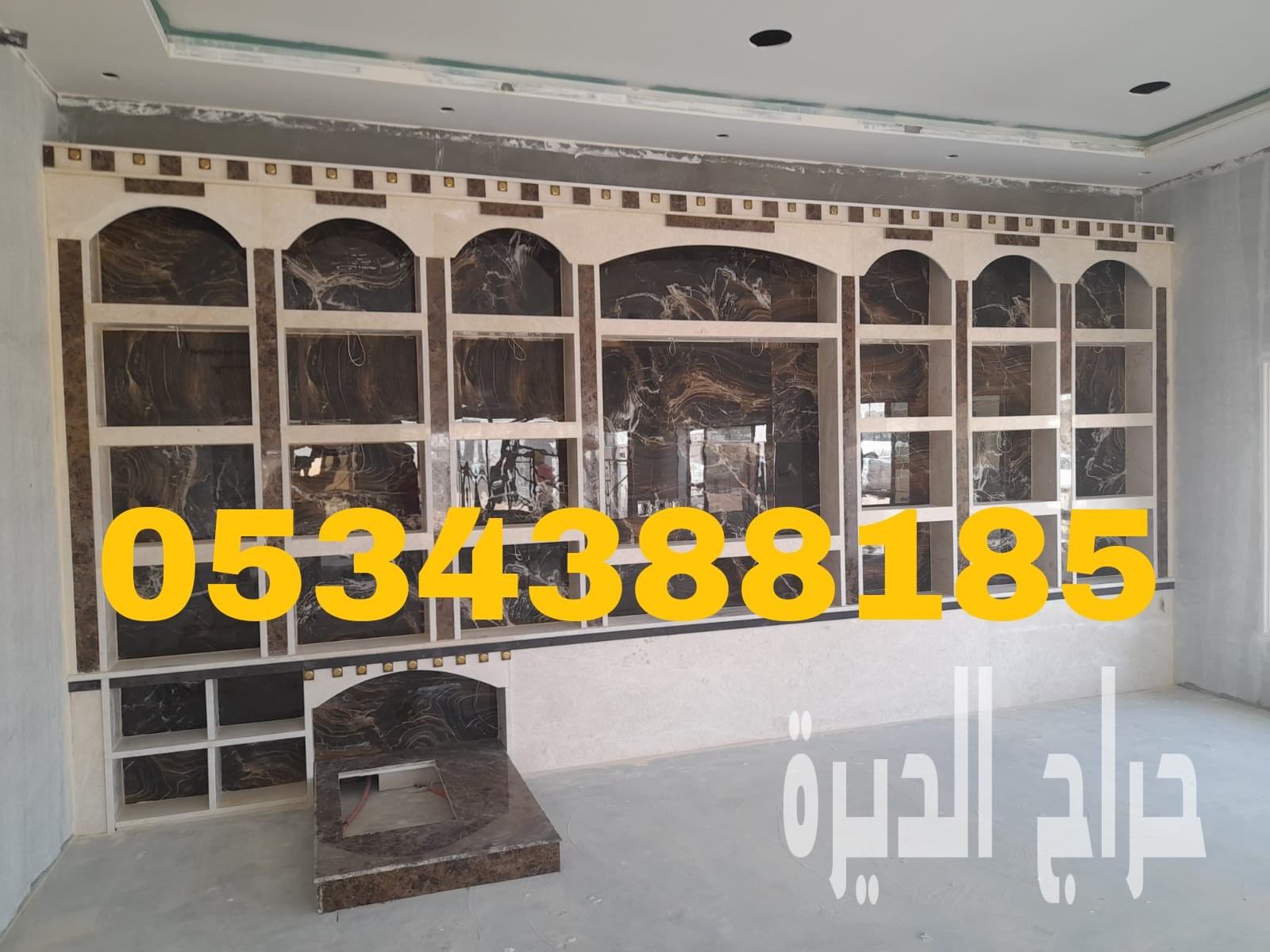 مشبات مجالس فخمة - تصميم مشب في الاحساء