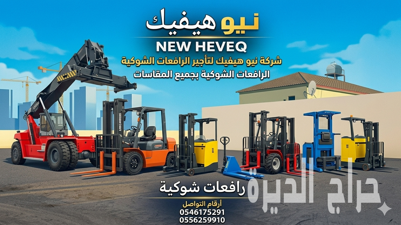 رافعة شوكية للايجار المدينة فوركلفت للايجار ا