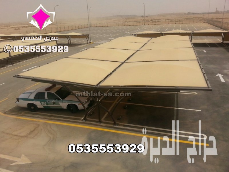 توريد وتركيب مظلات مواقف سيارات للشركات