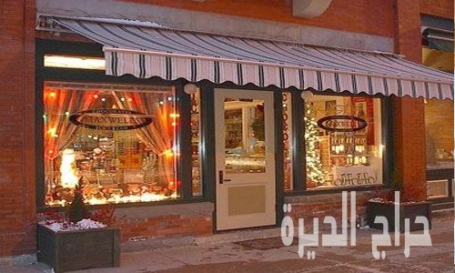تركيب تندات ومظلات متحركة للمحلات التجارية